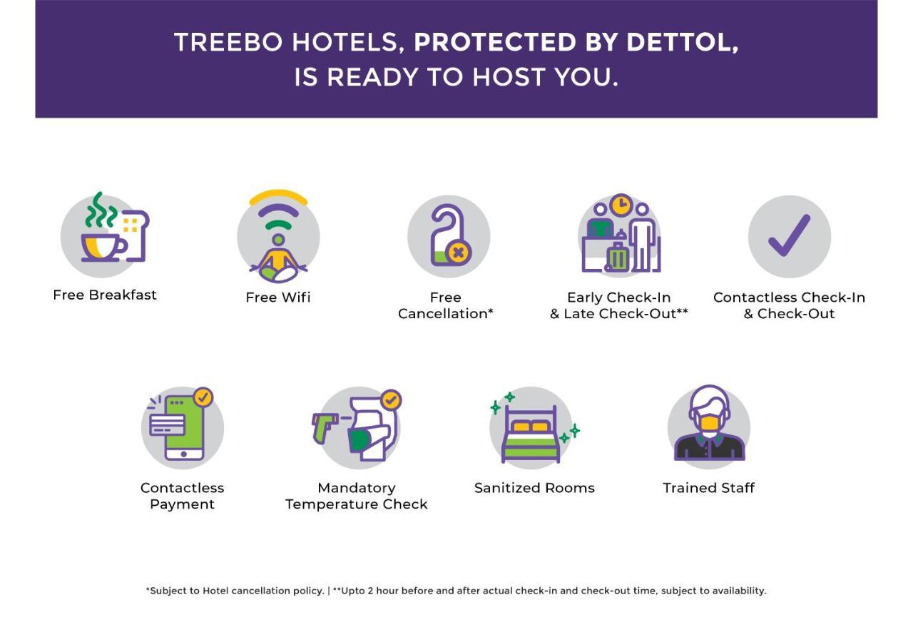 Hôtel Treebo Trend Wedding Bells Kanpur Extérieur photo
